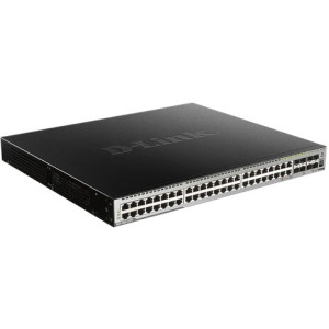 D-Link DGS-3630-52PC/SI 52-Port Gigabit L3 Managed Switch, 44x 10/100/1000BASE-T PoE, 4x Combo 10/100/1000BASE-T/SFP, 4x 10G SFP+ D-Link DGS-3630-52PC/SI 52-Port Gigabit L3 Managed Switch, 44x 10/100/1000BASE-T PoE, 4x Combo 10/100/1000BASE-T/SFP, 4x 10G SFP+